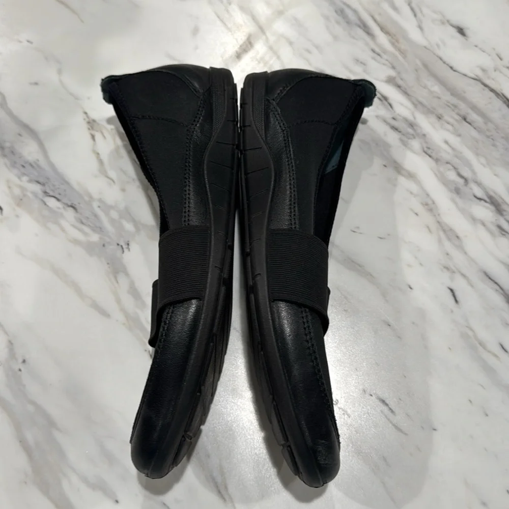 Ecco Women’s Bluma Band Slip On Shoes Comfort Flats Black Size‎ 38 (US 7/7.5)